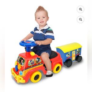 🚂Disney Mickey Mouse Red and Yellow Ride-On 🚂